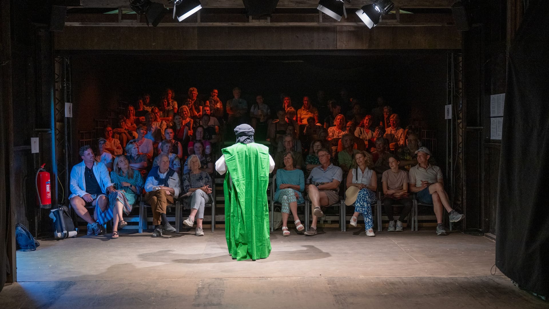 Das Theaterlabor feierte auf dem Tollwood in diesem Jahr Premiere.