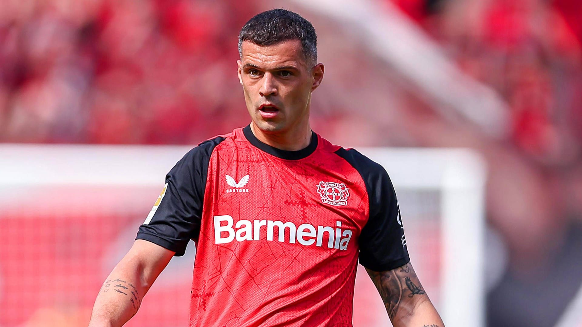 Granit Xhaka: Er zieht im Bayer-Mittelfeld die Fäden.