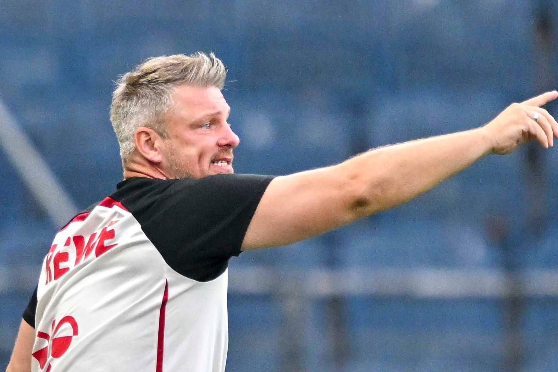FC-Trainer Kwasniok (Archivfoto): Er hofft auf einen "hungrigen" Marius Bülter.