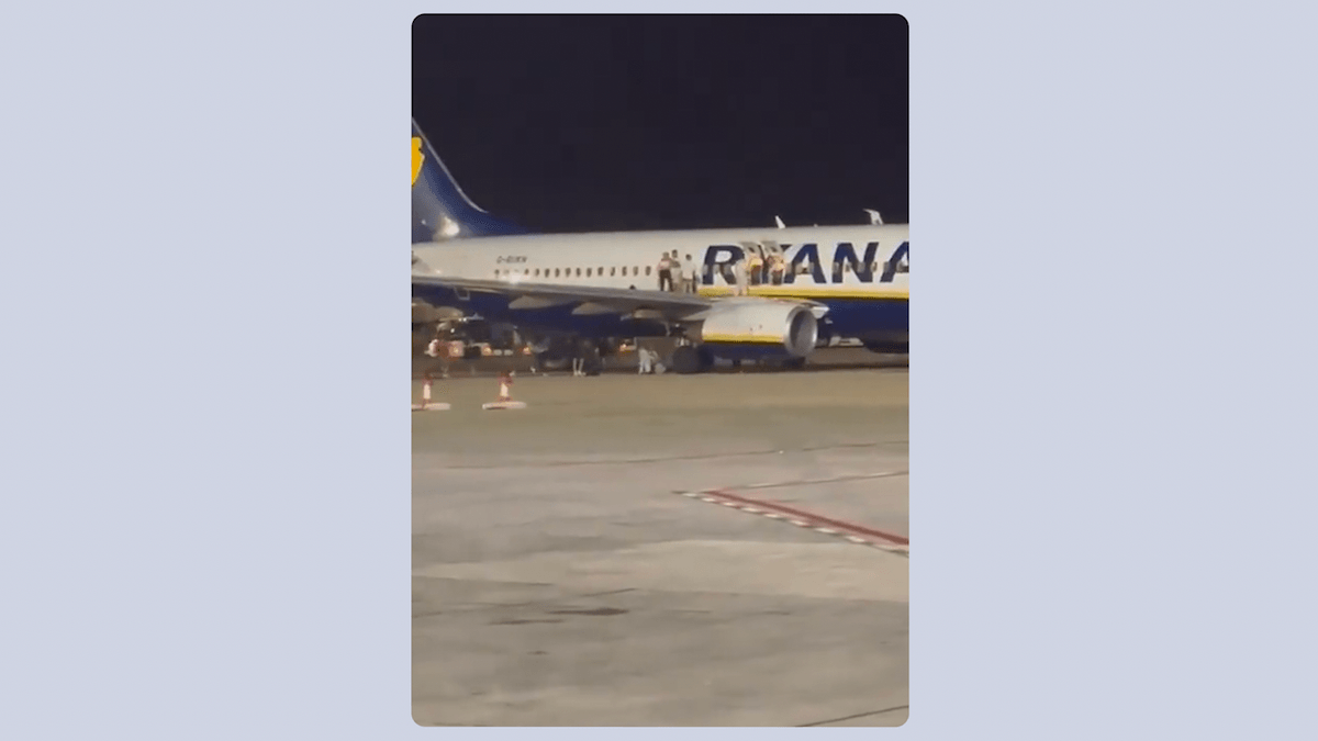 Mallorca: Feueralarm in Ryanair-Ferienflieger – 18 Verletzte
