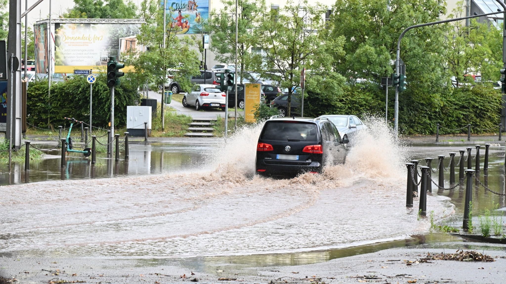 Unwetter im Saarland