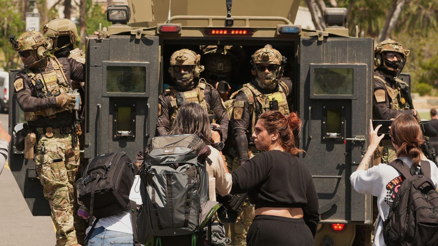 APTOPIX Immigration Raids Los Angeles