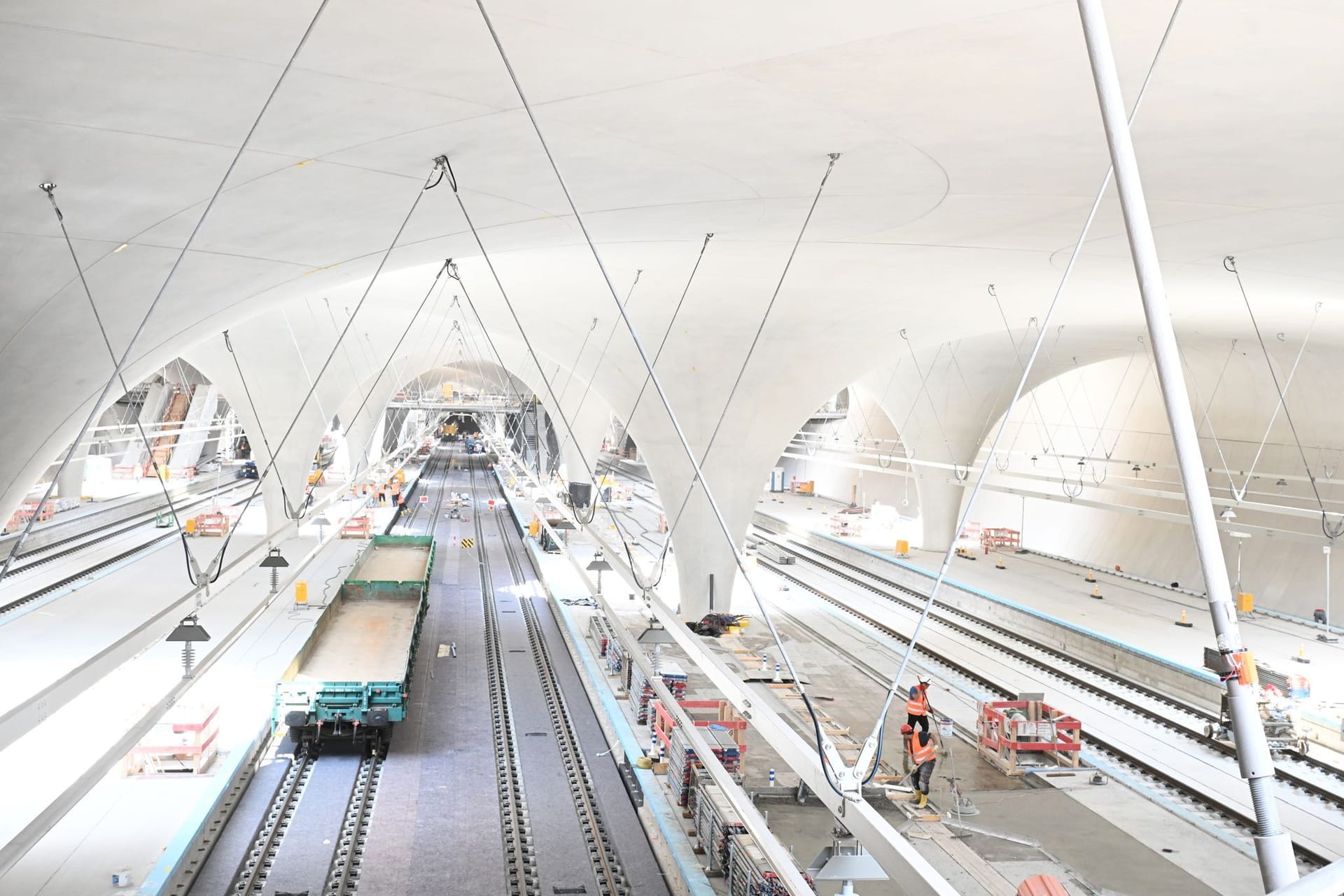 Baustelle Tiefbahnhof Stuttgart 21