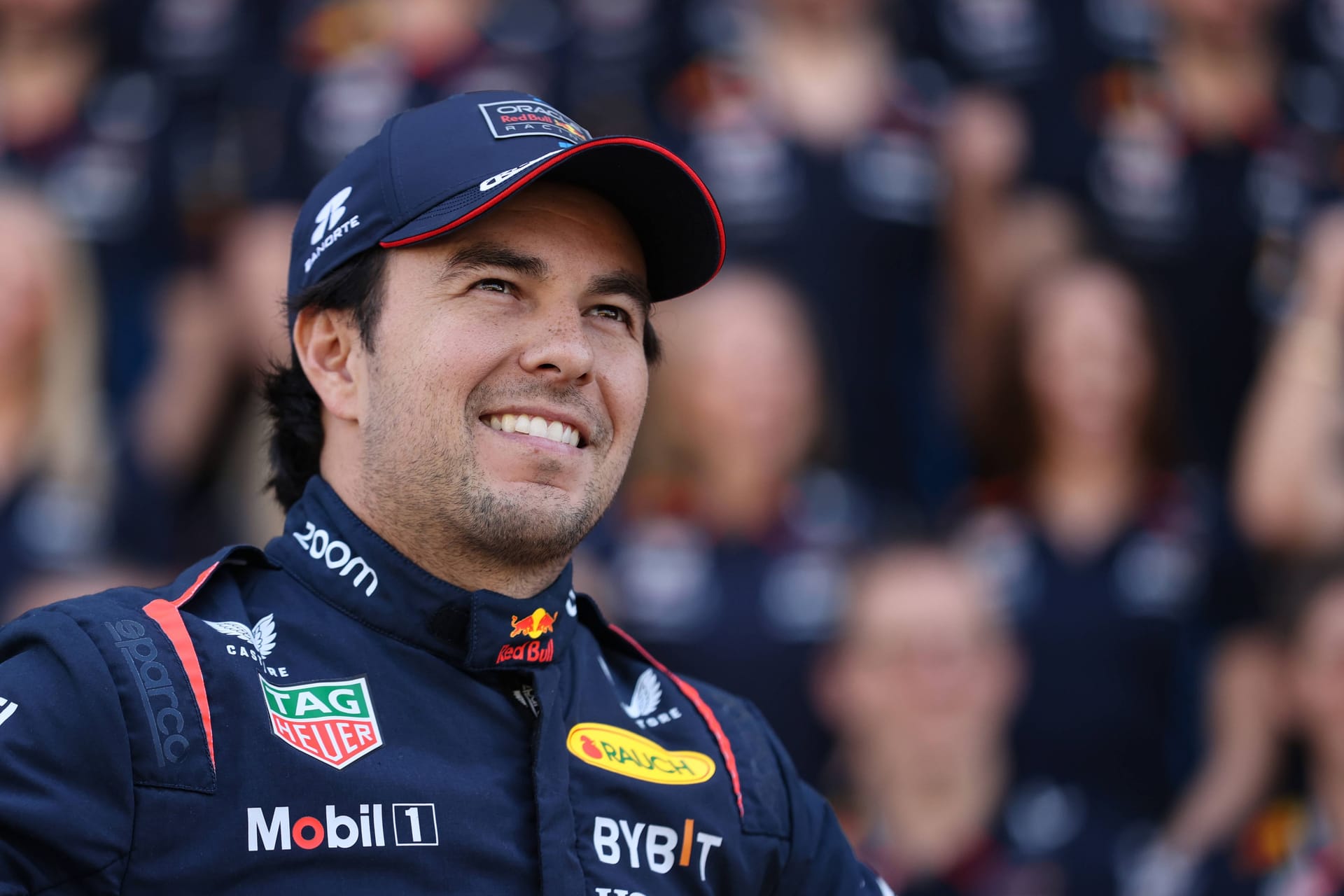 Sergio Pérez: Auch der erfahrene Mexikaner hatte im Red Bull Probleme.