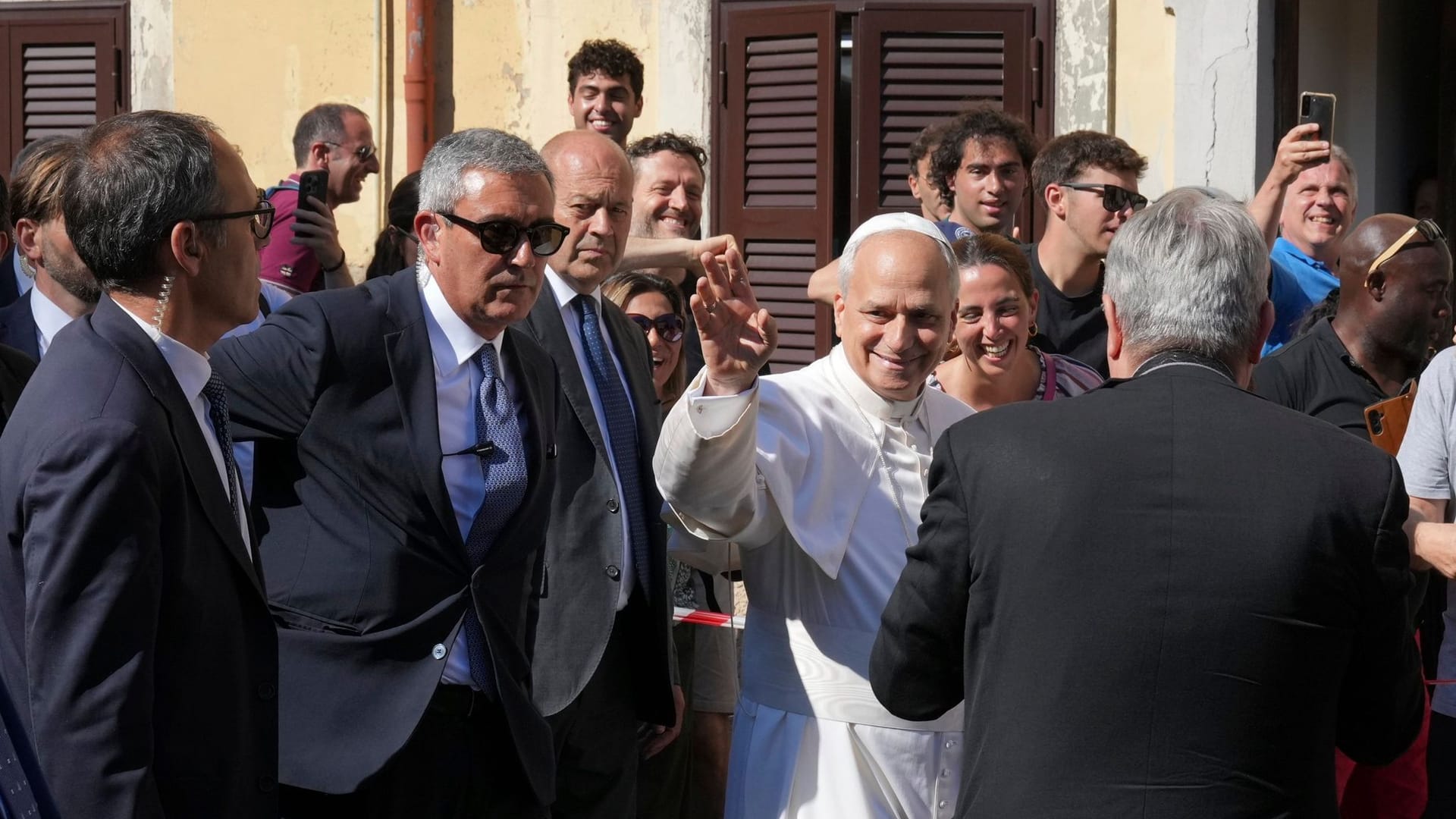 Papst Leo XIV. in den Ferien