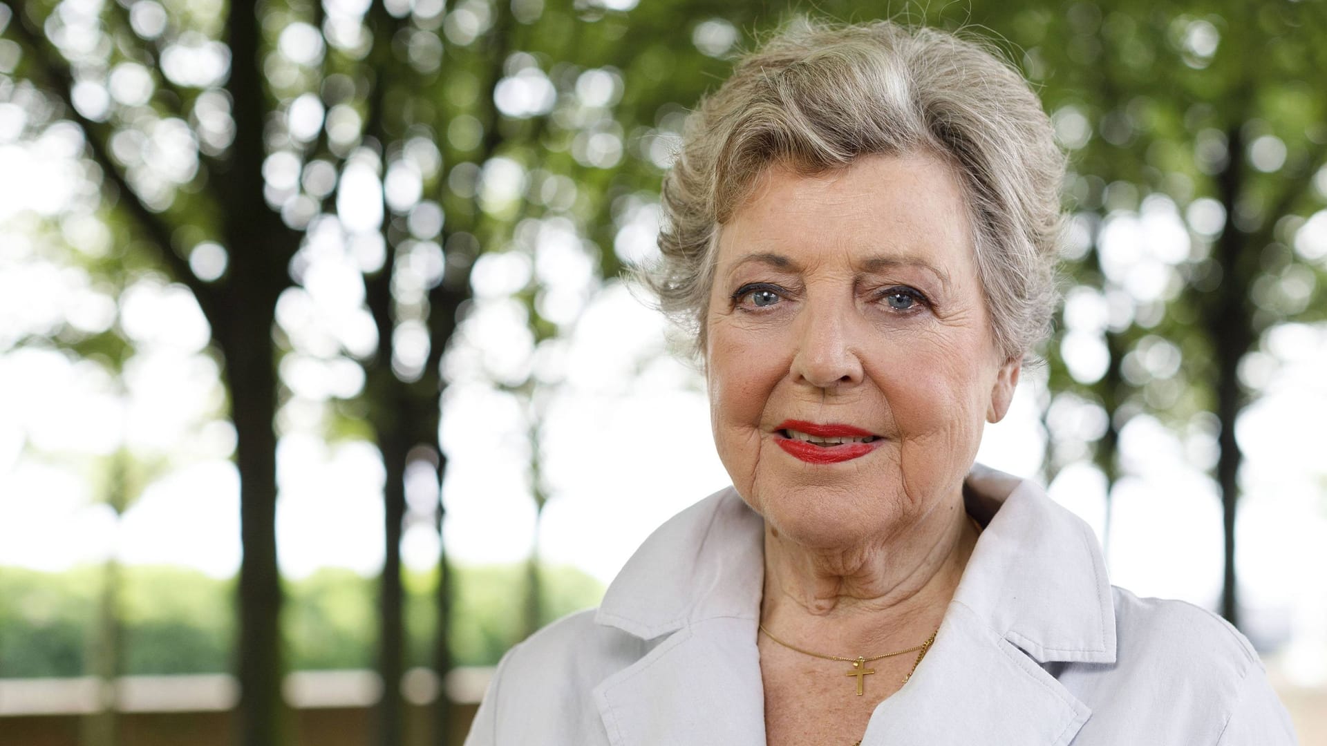 Marie-Luise Marjan: Sie wurde 1940 geboren und erlebte die letzten Kriegsjahre als Kleinkind.