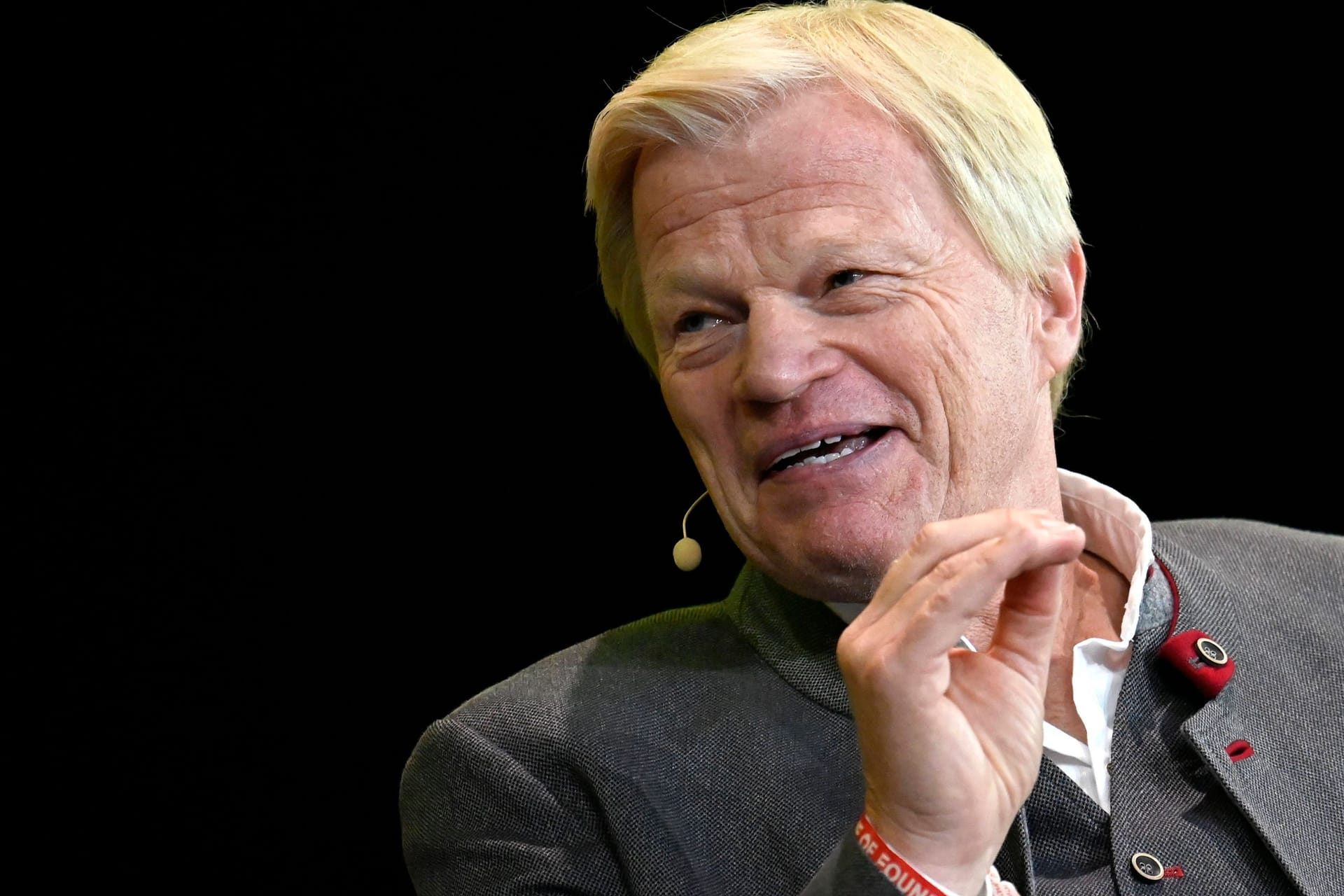 Oliver Kahn: Er war früher selbst für die deutsche Nationalmannschaft im Einsatz.