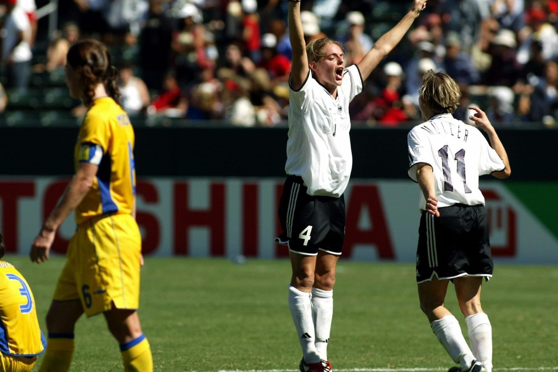 Nia Künzer im WM-Finale 2003