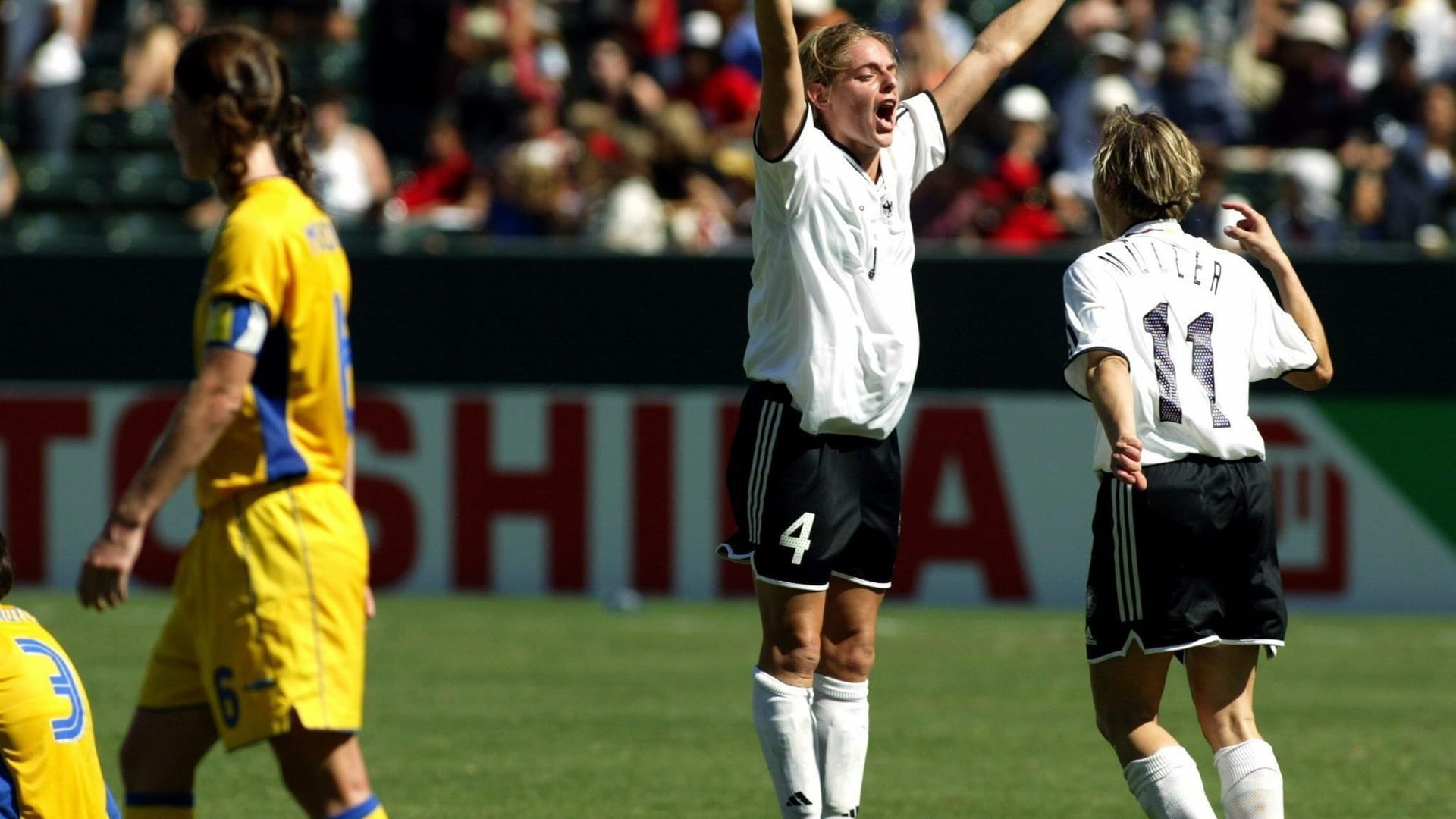 Nia Künzer im WM-Finale 2003