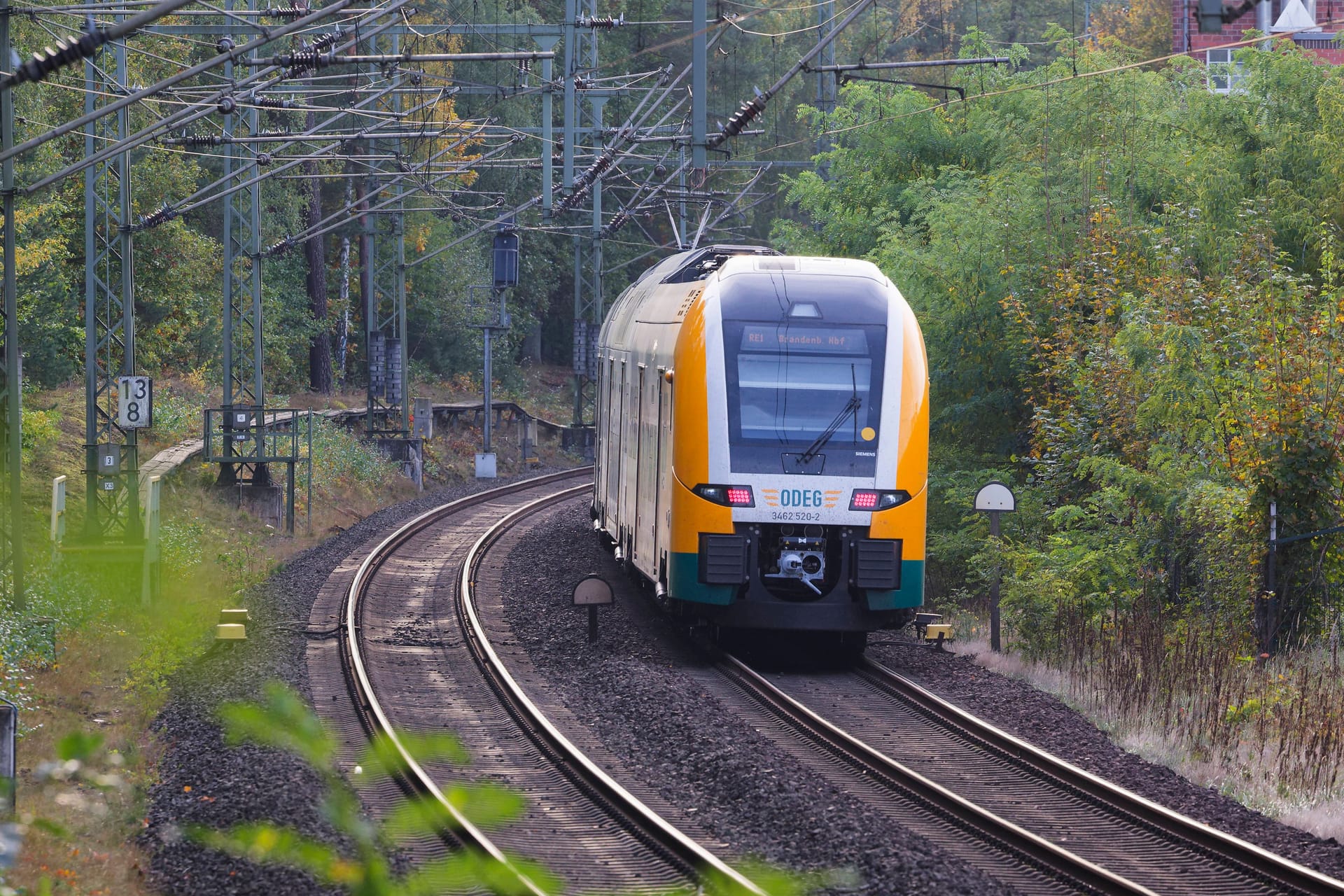 Bahnverkehr der Odeg (Symbolbild): Einige Sperrungen dauern bis Mitte August an.