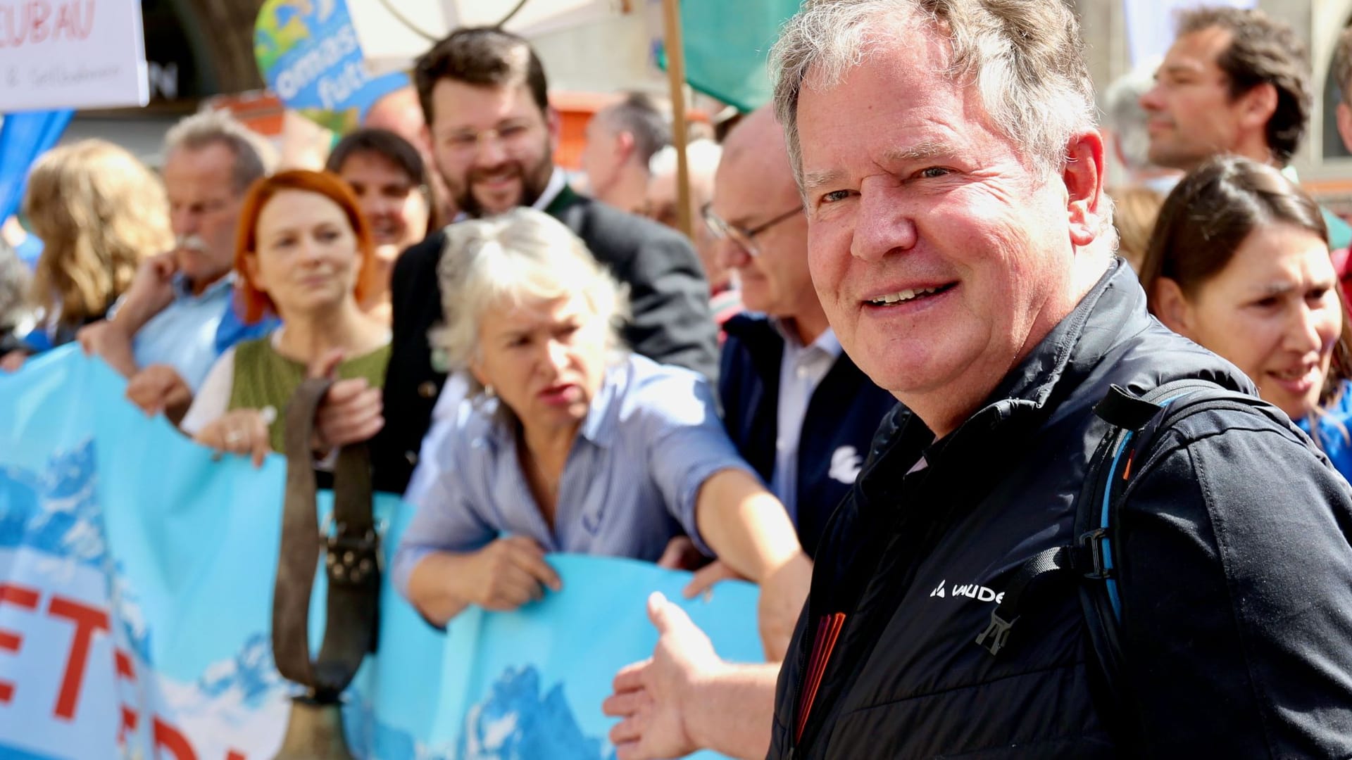 Wolfgang Arnoldt, Vizepräsident des Deutschen Alpenvereins, hat sich dem Bündnis "Rettet die Berge" angeschlossen.
