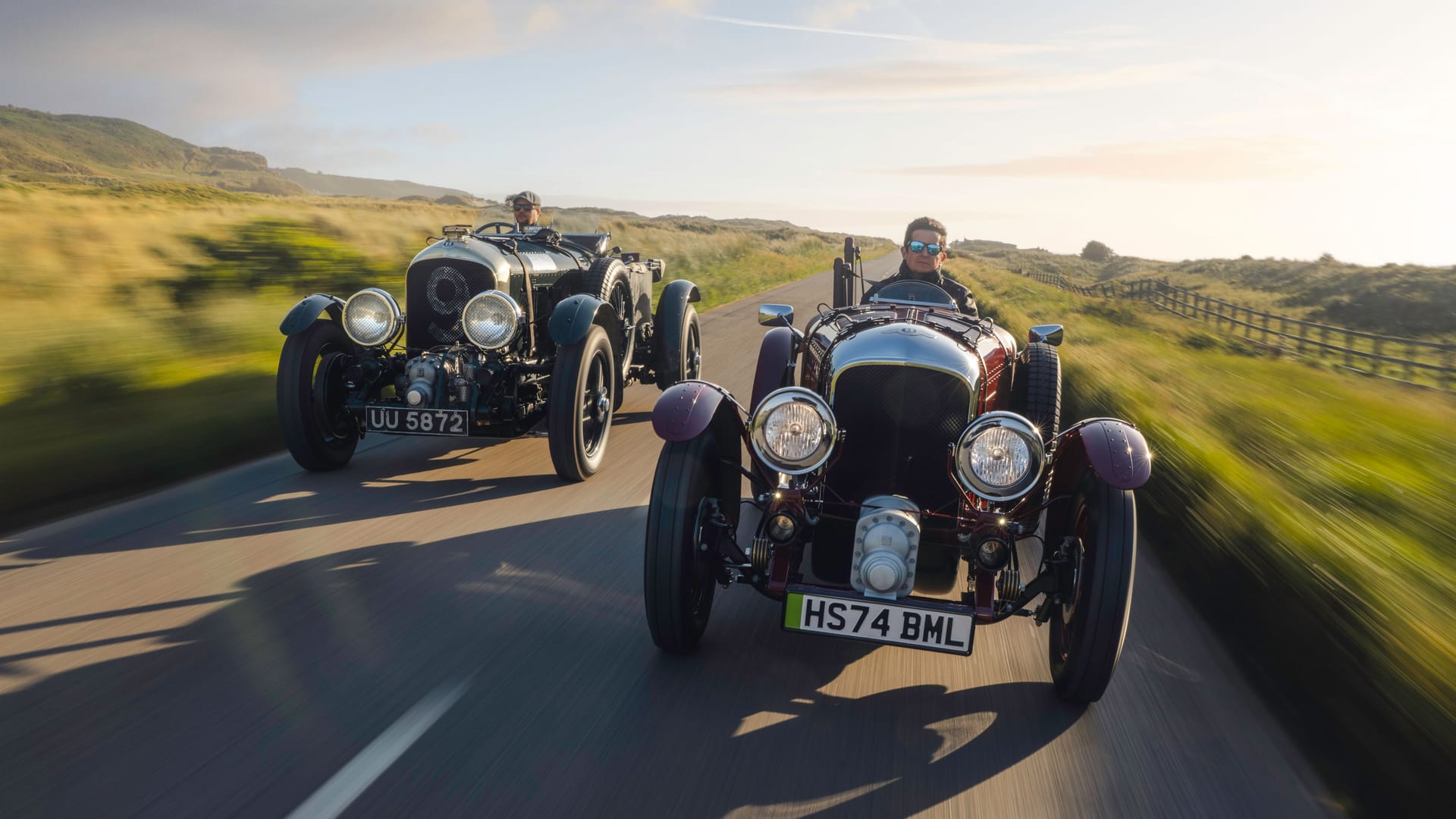 Rasante Vergangenheit: Bentley gehörte schon immer zu den sportlicheren Luxusmarken der Automobilwelt.