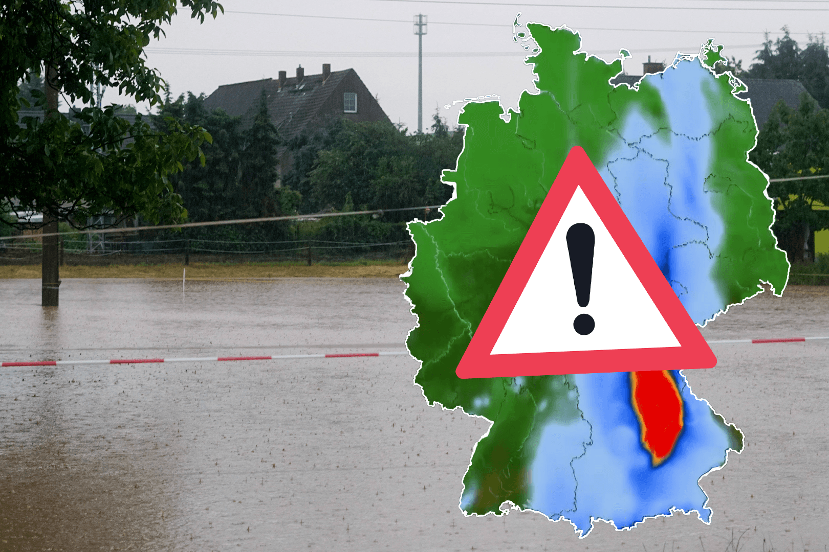 Wetterausblick im Video: Hier droht Hochwasser Wetterausblick im Video: Hier droht Hochwasser