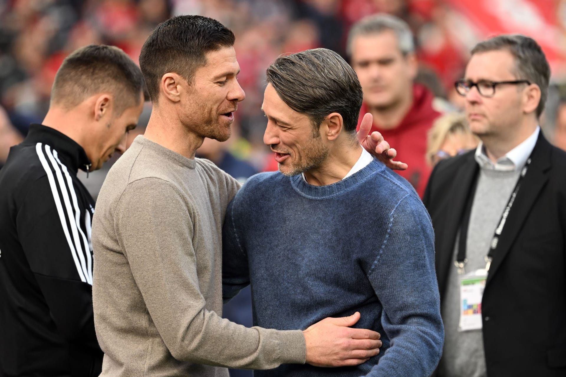 Xabi Alonso (l) und Niko Kovac (r) Xabi Alonso (l) und Niko Kovac (r)