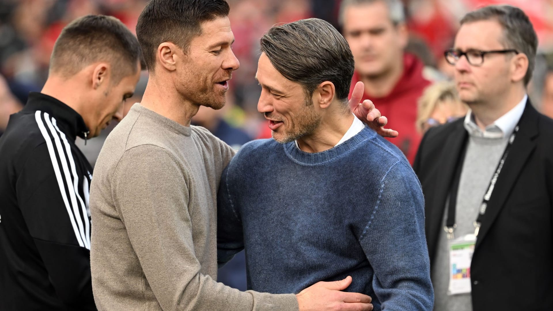 Xabi Alonso (l) und Niko Kovac (r) Xabi Alonso (l) und Niko Kovac (r)
