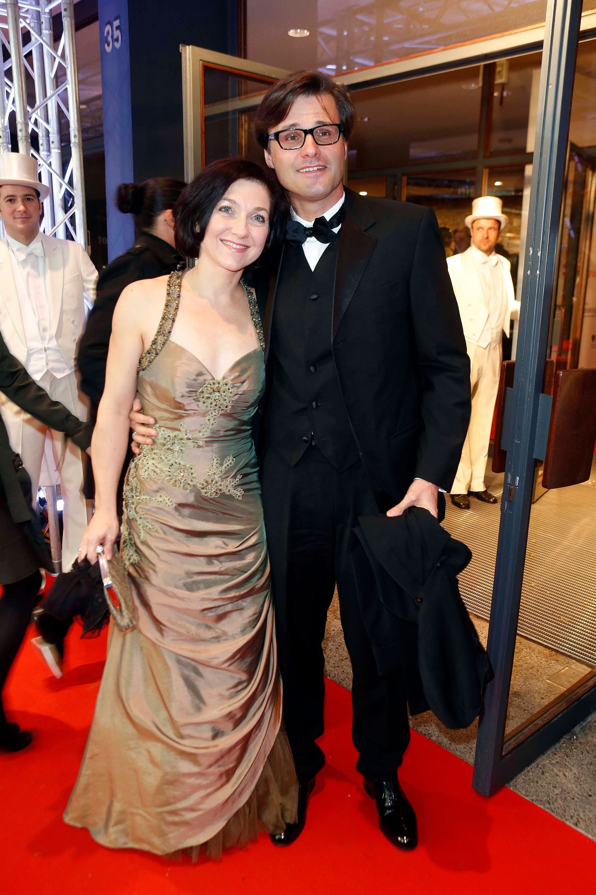 Katherina Reiche und Ehemann Sven Petke bei der 20. Festliche Operngala für die Deutsche Aids-Stiftung in Berlin.