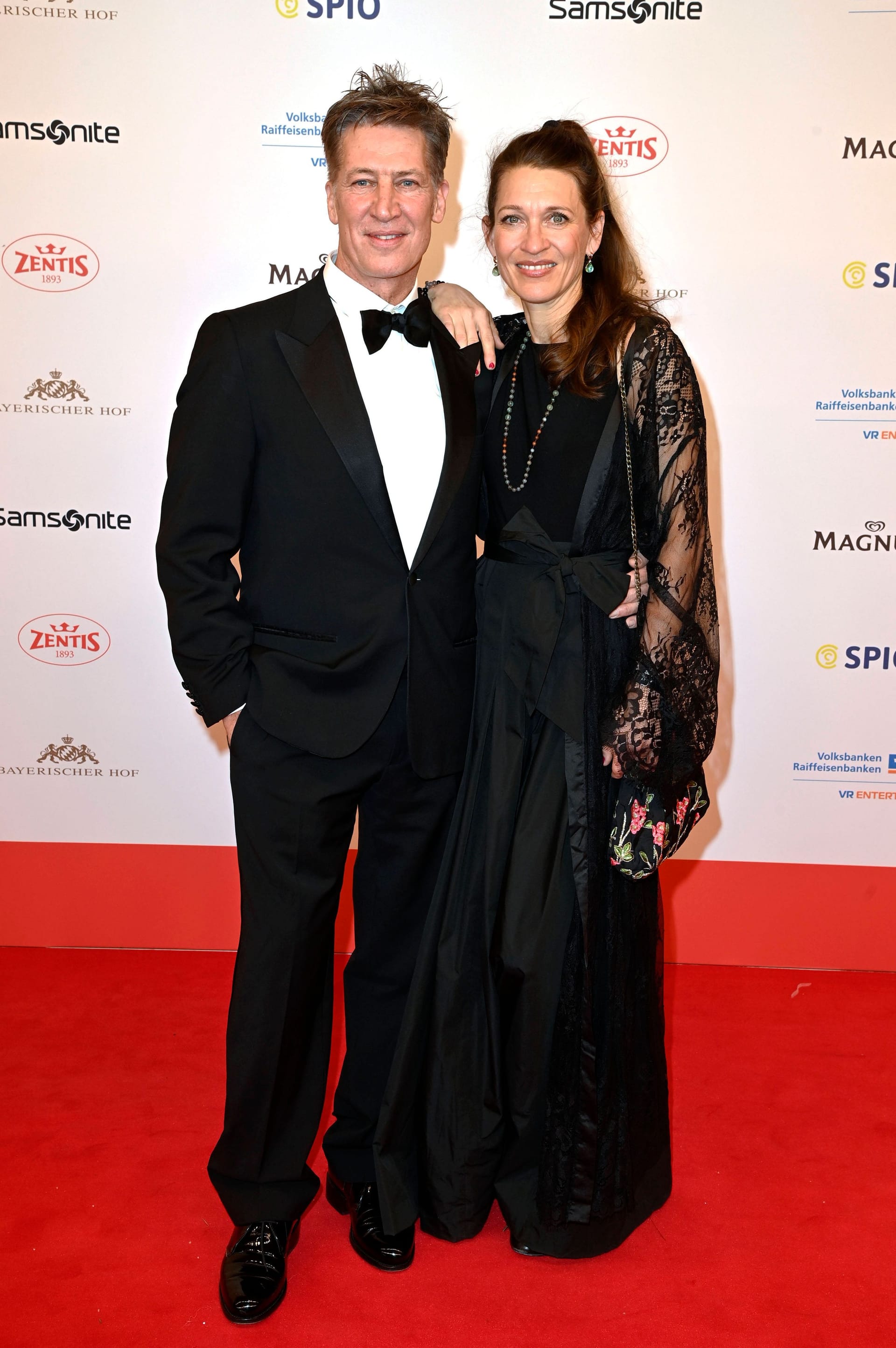 Tobias und Julia Moretti beim 49. Deutschen Filmball 2025 im Hotel Bayerischer Hof in München.