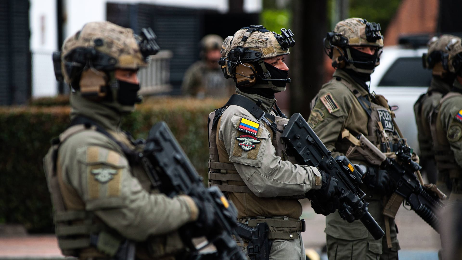 Kolumbianische Streitkräfte: Bei den Soldaten hat es einen schweren Unfall gegeben.
