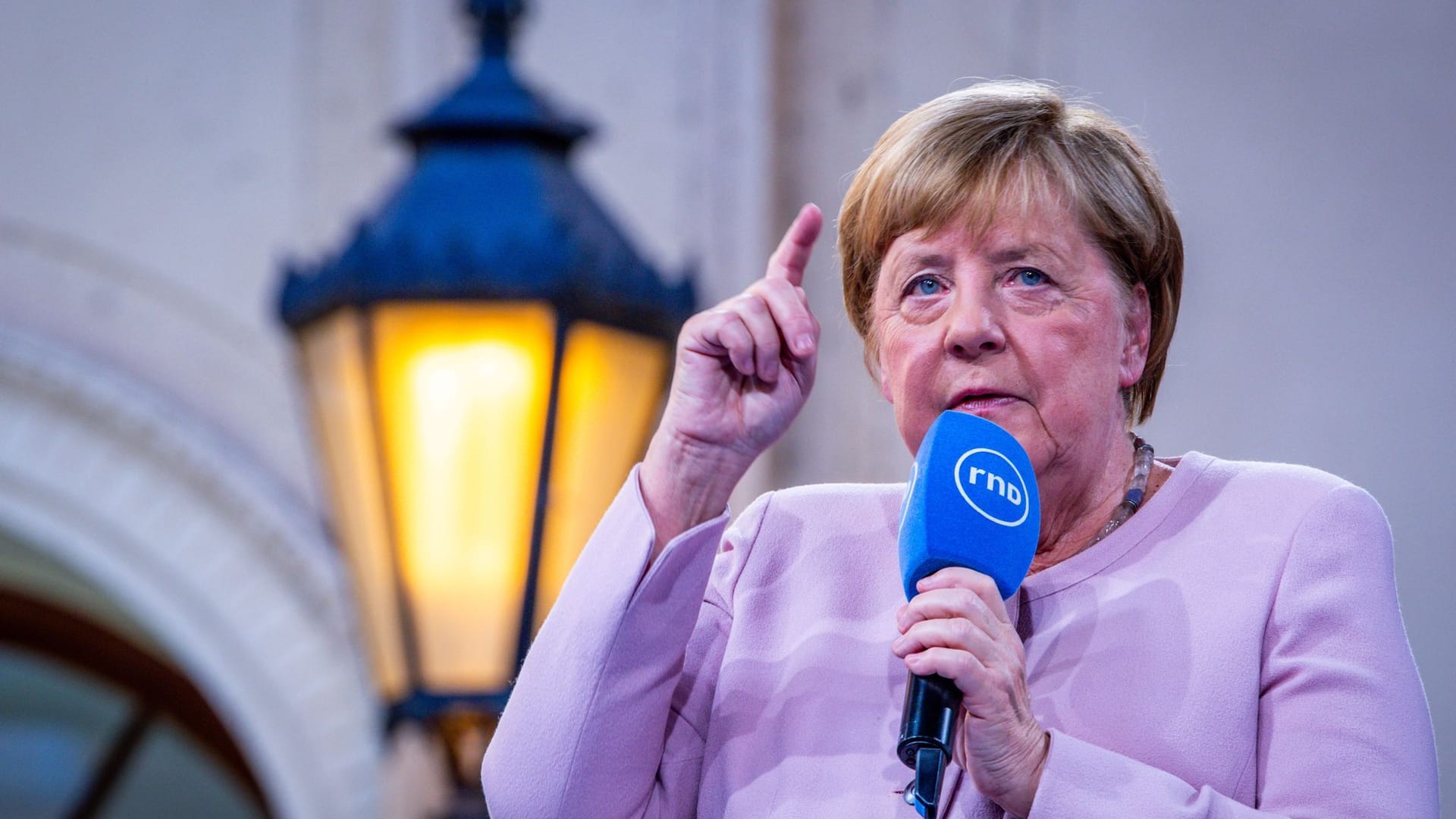 Ex-Bundeskanzlerin im Bürgergespräch