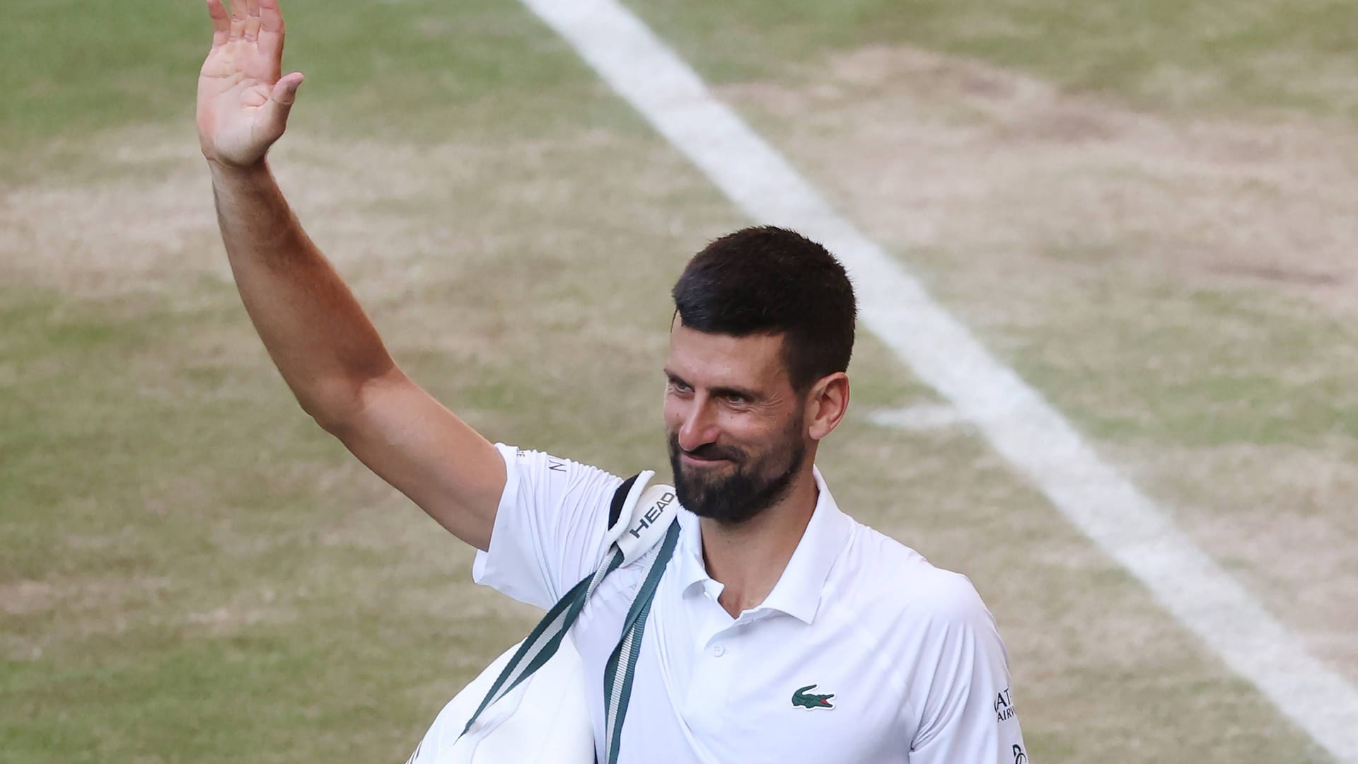 Abschied im Halbfinale: Novak Djoković nach der Niederlage gegen Jannik Sinner.