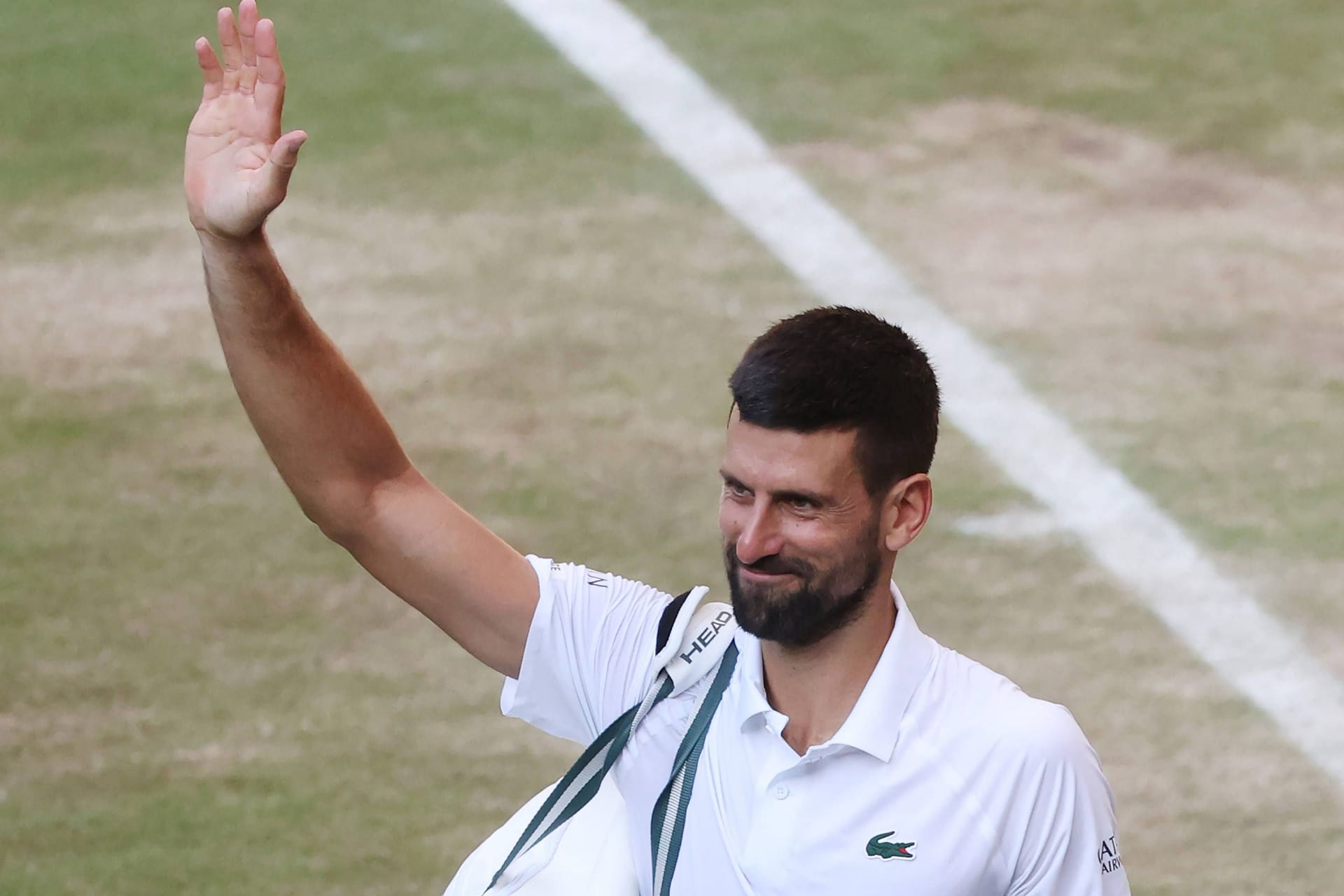 Abschied im Halbfinale: Novak Djoković nach der Niederlage gegen Jannik Sinner.