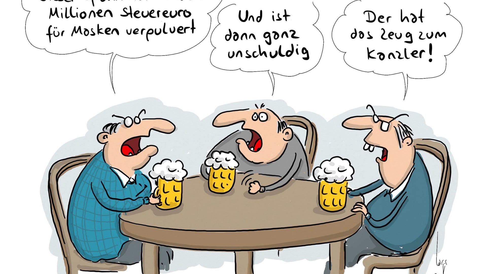 So kann man das auch sehen ...
