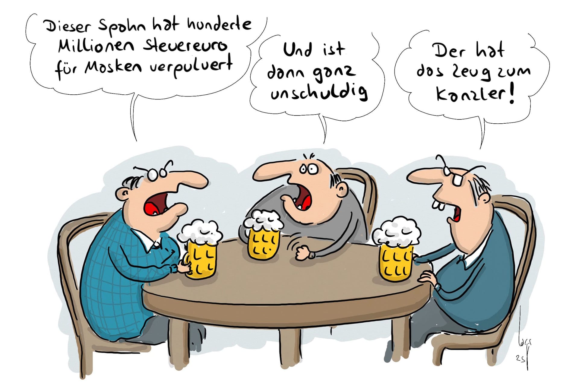 So kann man das auch sehen ...