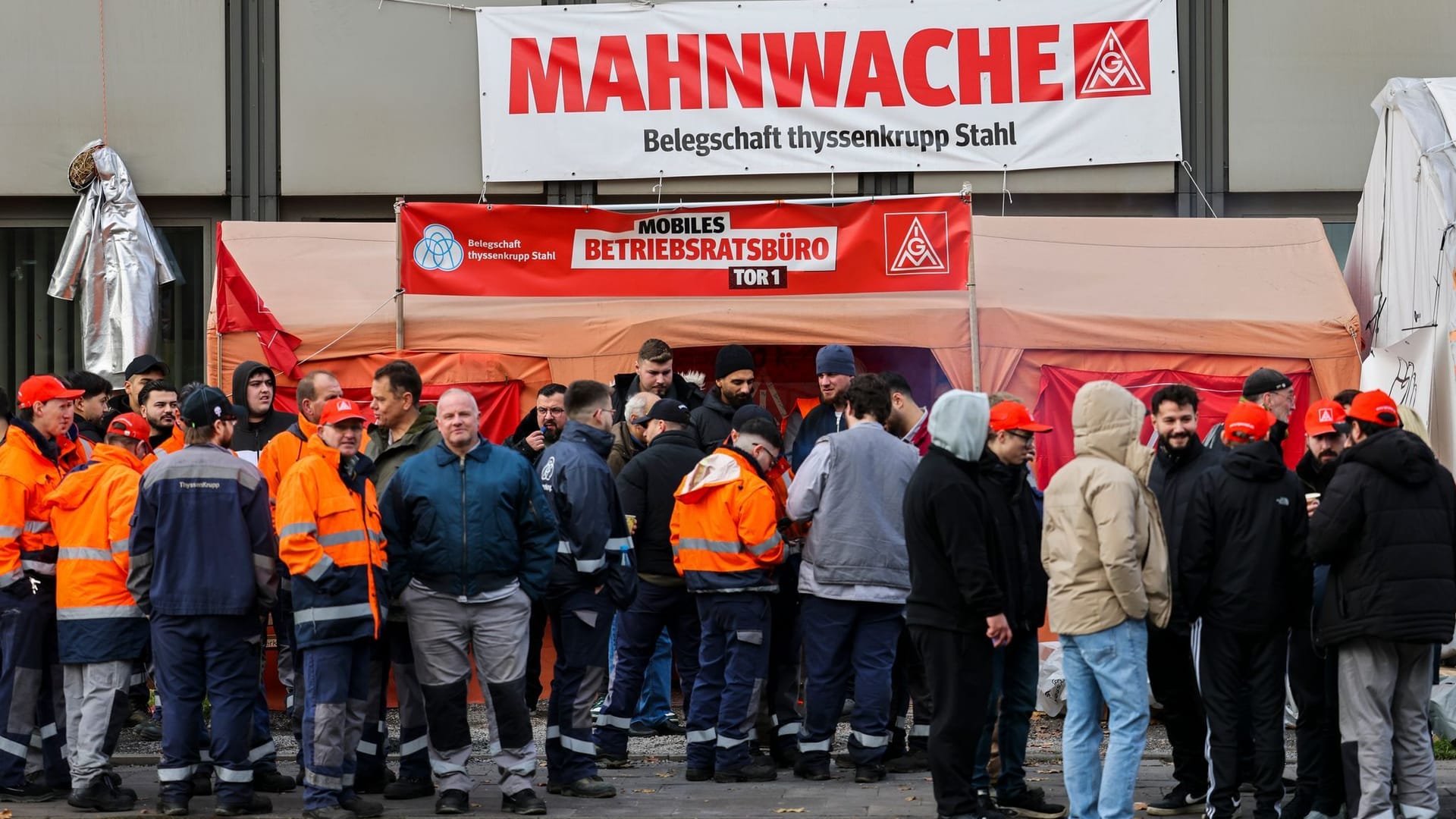Mahnwache der IG Metall Mahnwache der IG Metall