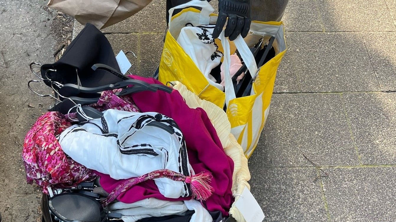Das Diebesgut: Die Ware wurde dem Geschäft wieder übergeben.