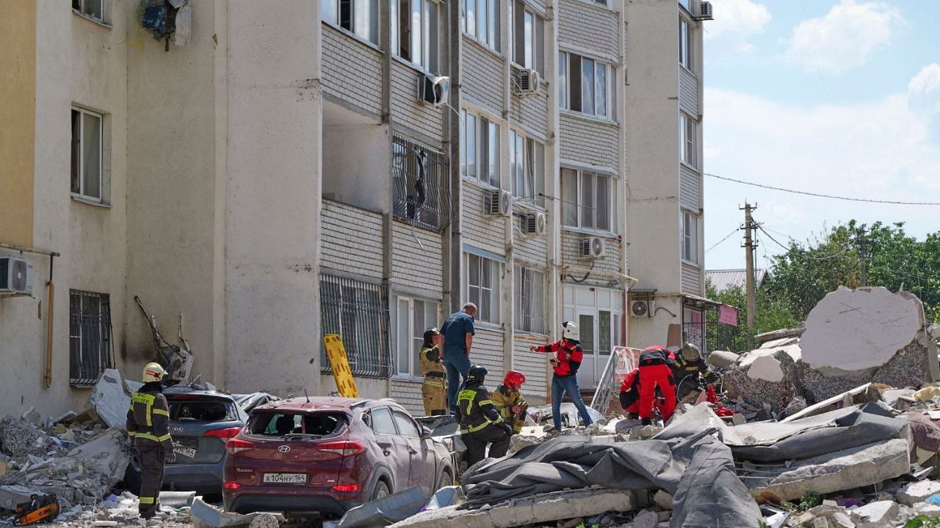 Gasexplosion in Russland