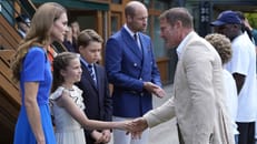 William und Kate beim Wimbledon-Finale empfangen