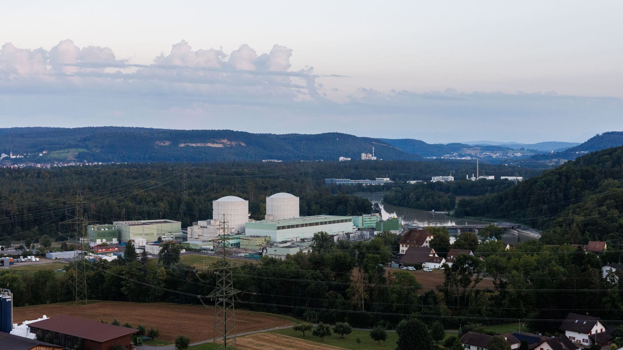 Block von Schweizer Alt-AKW Beznau