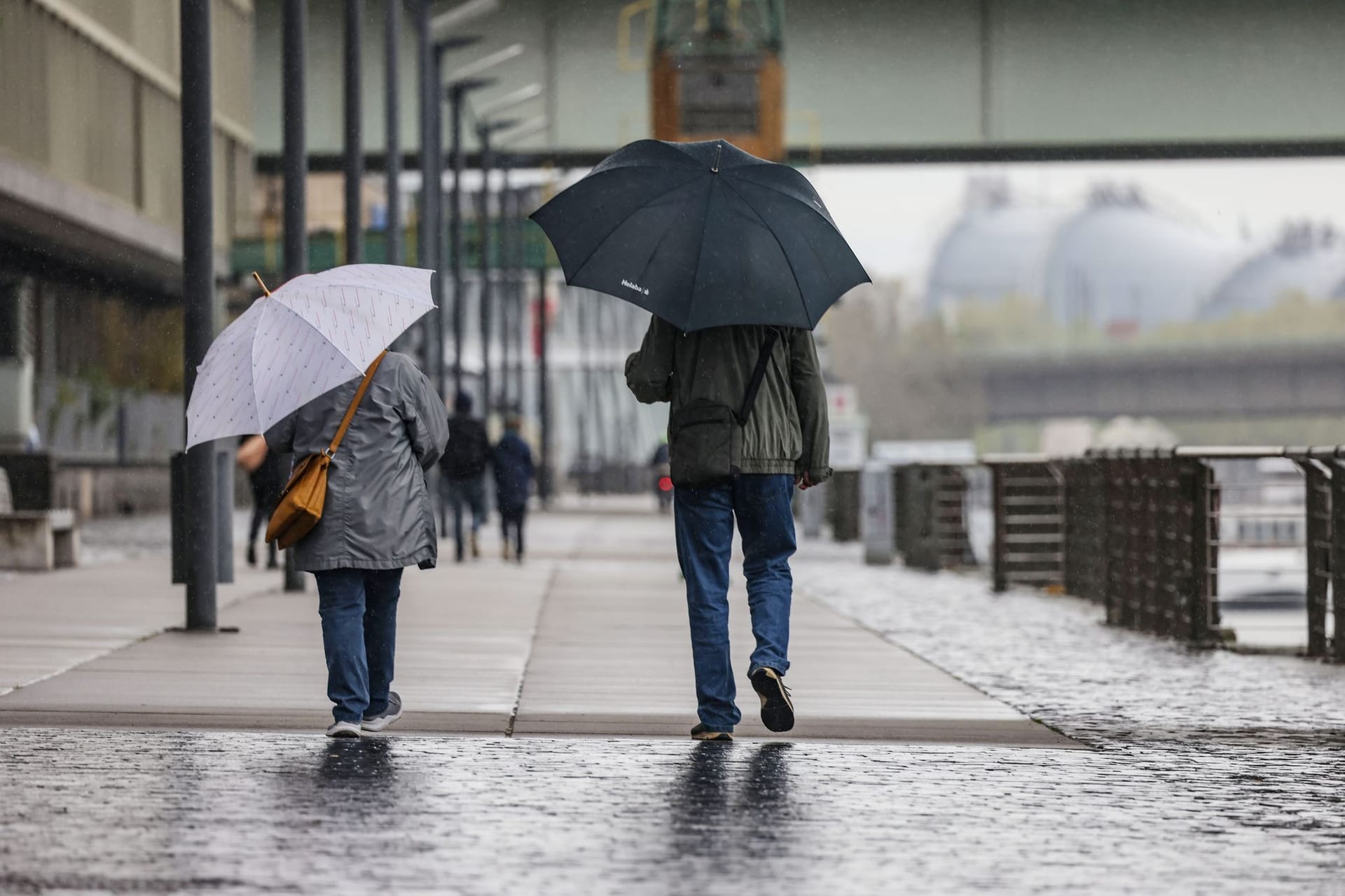 Regnerisches Wetter in Köln