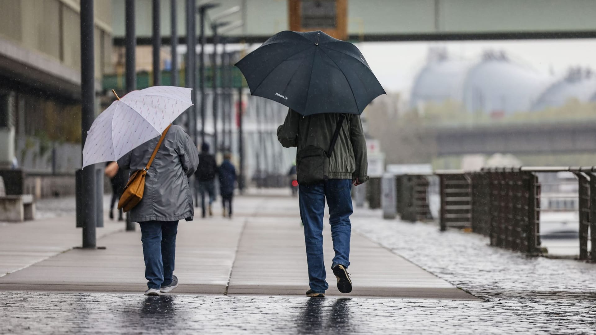 Regnerisches Wetter in Köln