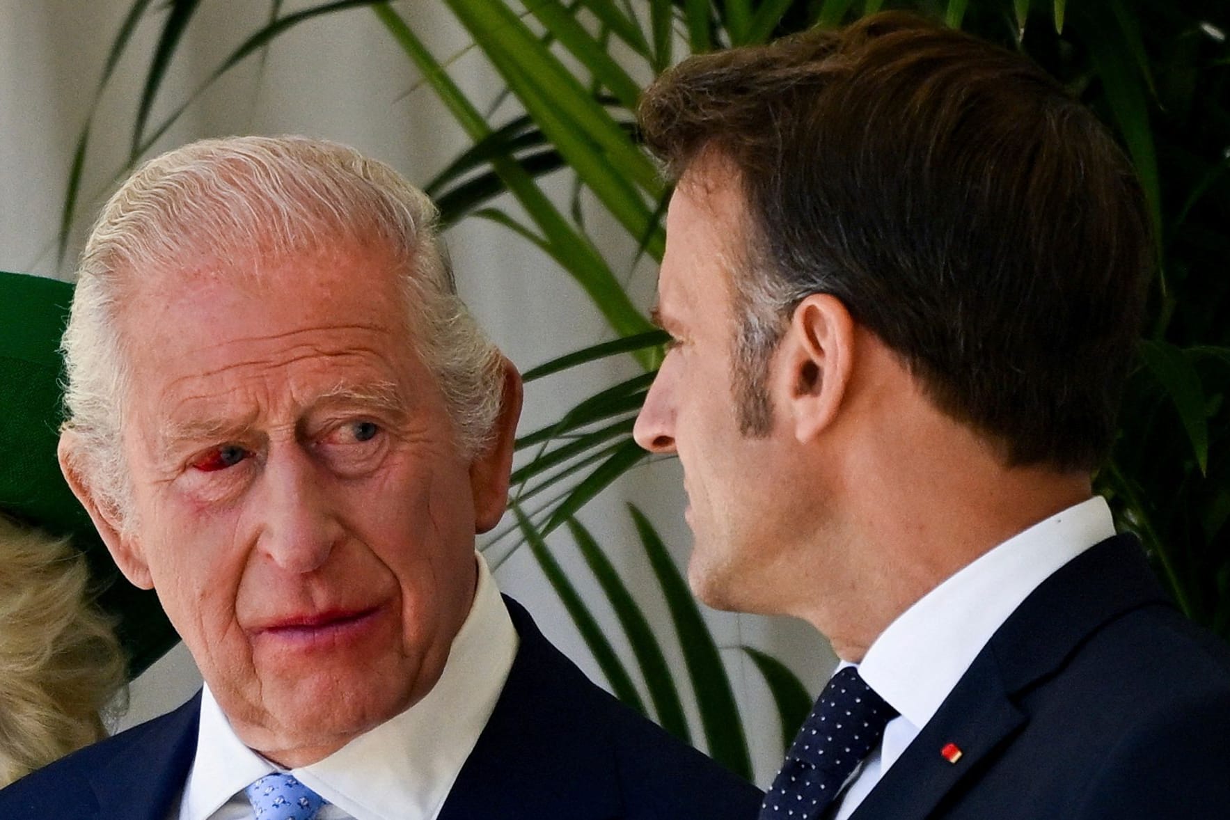 König Charles III.: Der Monarch empfängt den französischen Präsidenten Emmanuel Macron. König Charles III.: Der Monarch empfängt den französischen Präsidenten Emmanuel Macron.