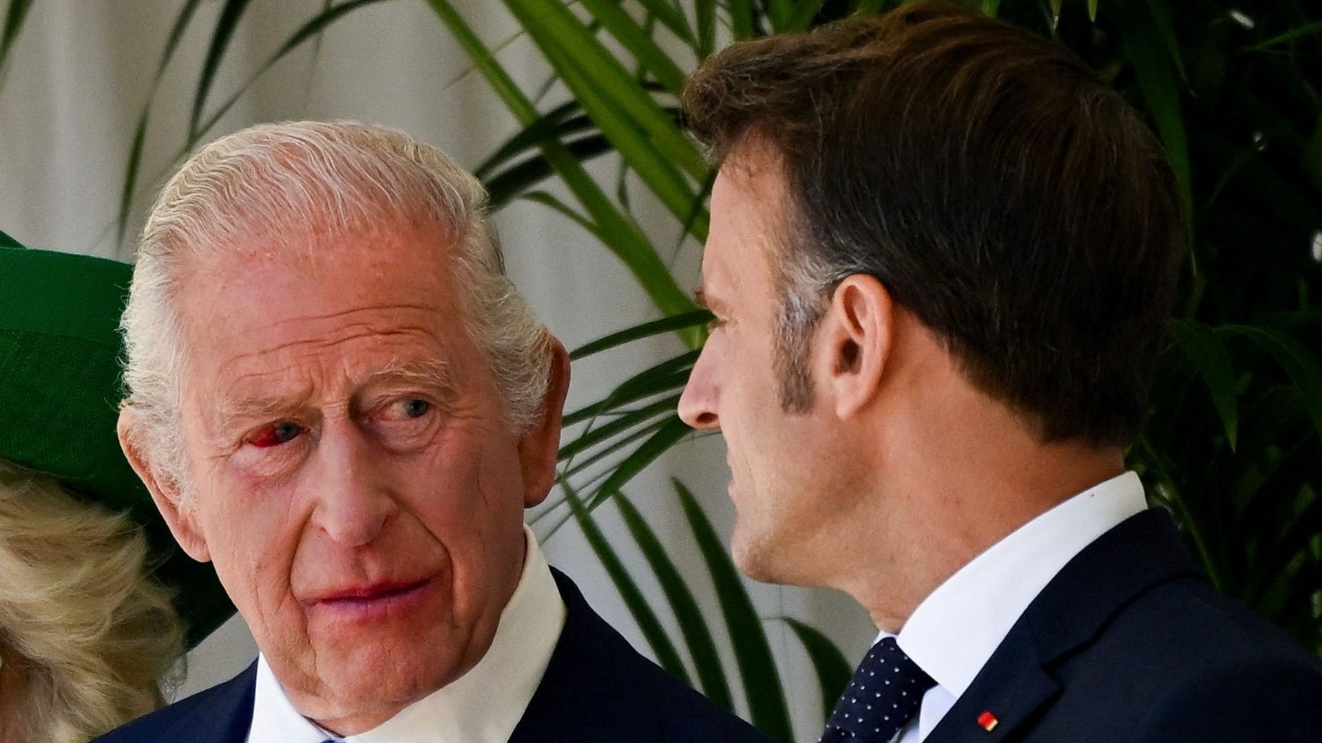 König Charles III.: Der Monarch empfängt den französischen Präsidenten Emmanuel Macron.