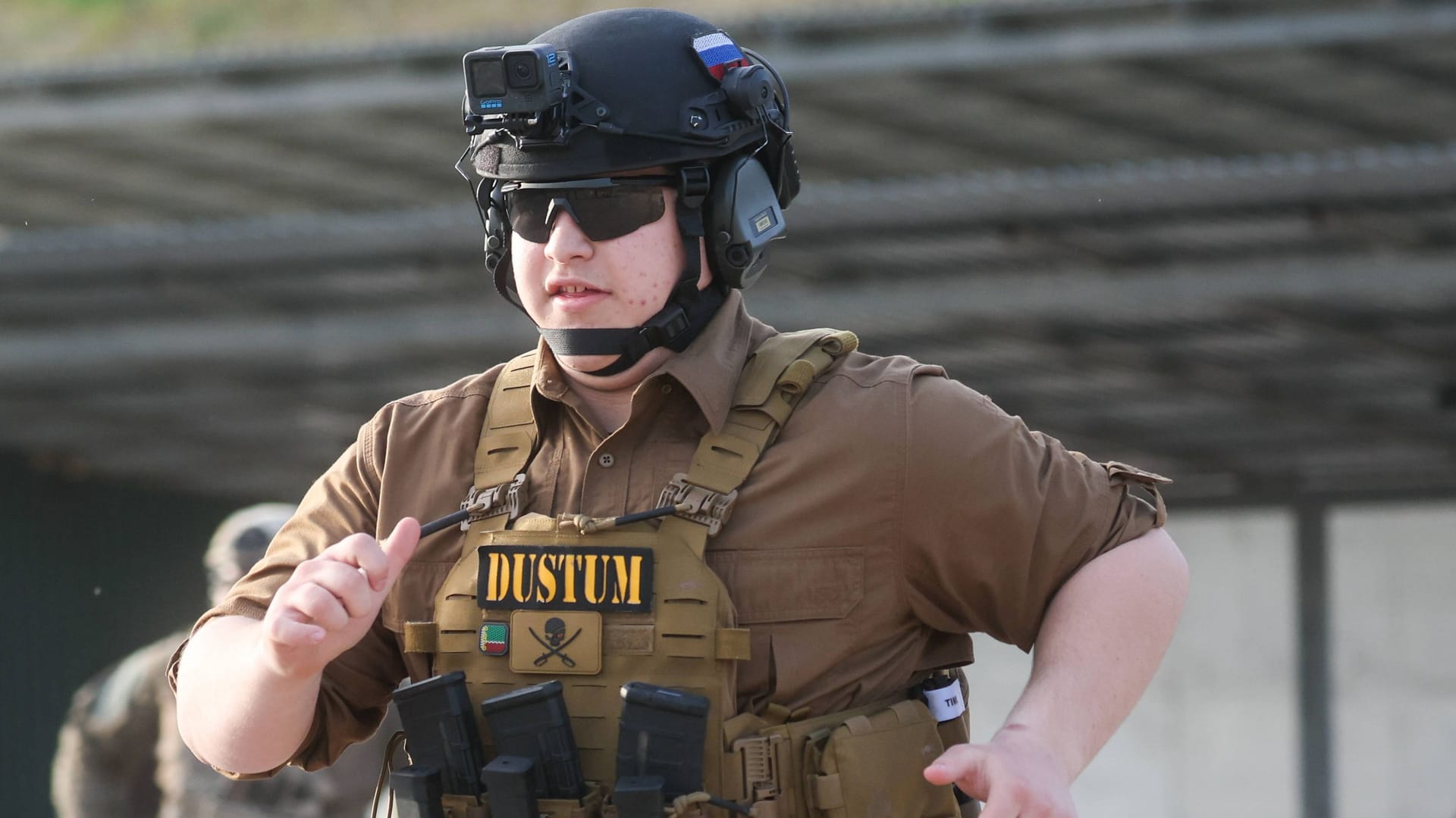 Ramsan Kadyrows Sohn Adam beim Militärtraining: Er könnte die Macht in Tschetschenien übernehmen.
