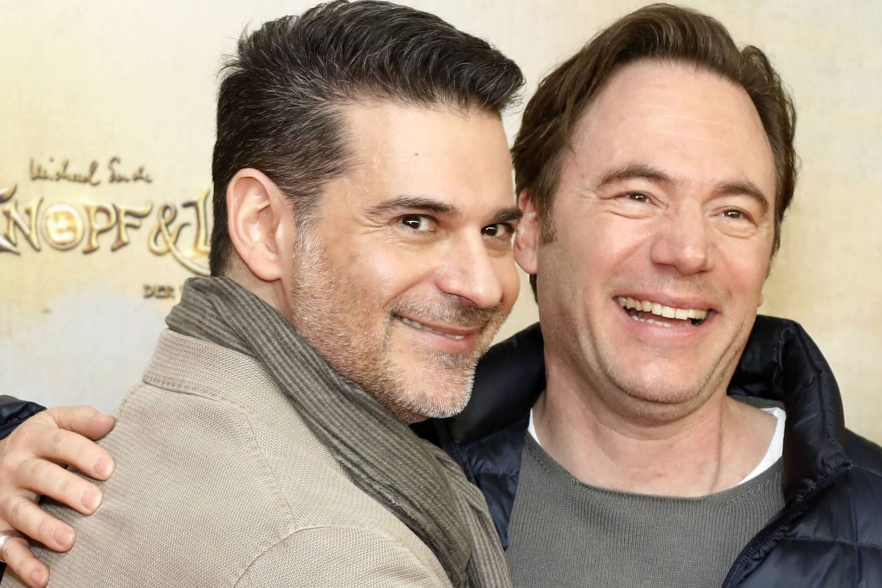 Rick Kavanian und Michael Bully Herbig bei der Premiere eines Kinofilms (Archivfoto): Am 1. August kehren sie zu ihren Anfängen zurück.
