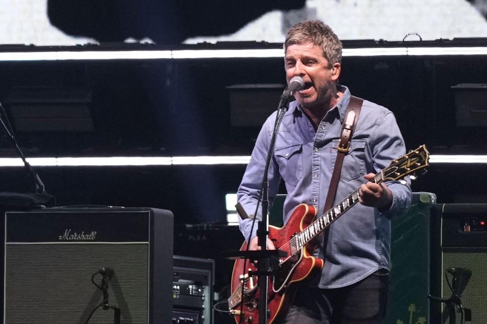 Noel Gallagher: Er gab mit seiner Band Oasis am Freitagabend ein lang ersehntes Comeback.