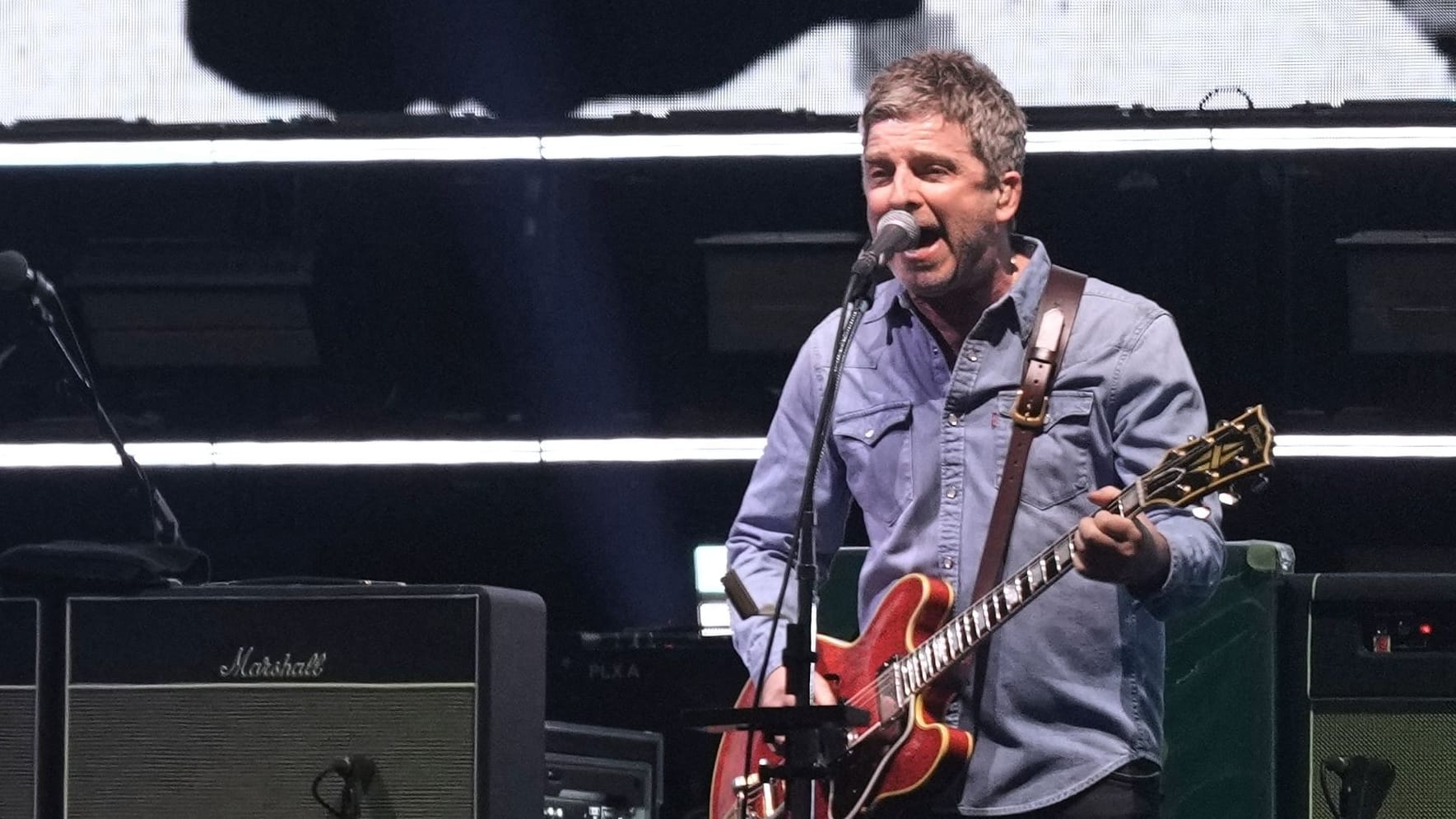 Noel Gallagher: Er gab mit seiner Band Oasis am Freitagabend ein lang ersehntes Comeback.