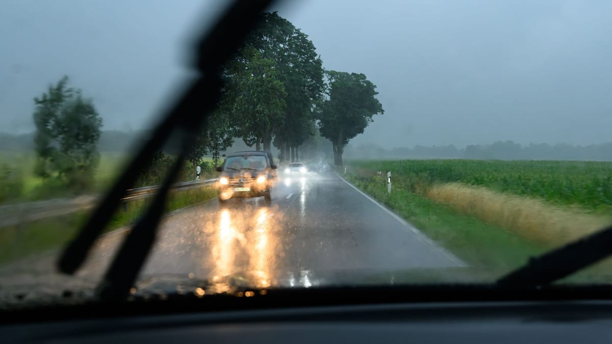 Nürnberg in pričakovanju močnih padavin in neviht