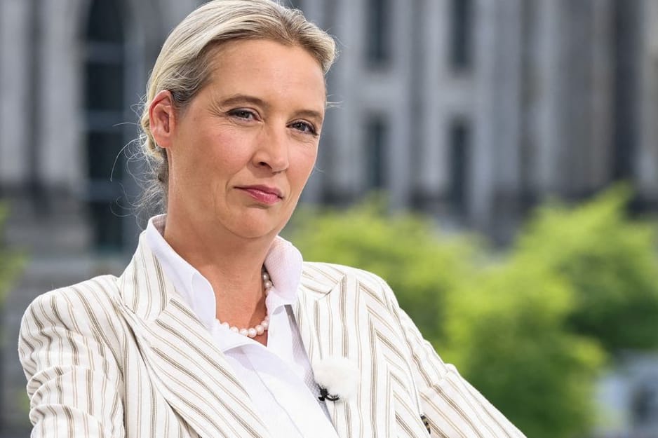 Alice Weidel beim ARD-Sommerinterview.