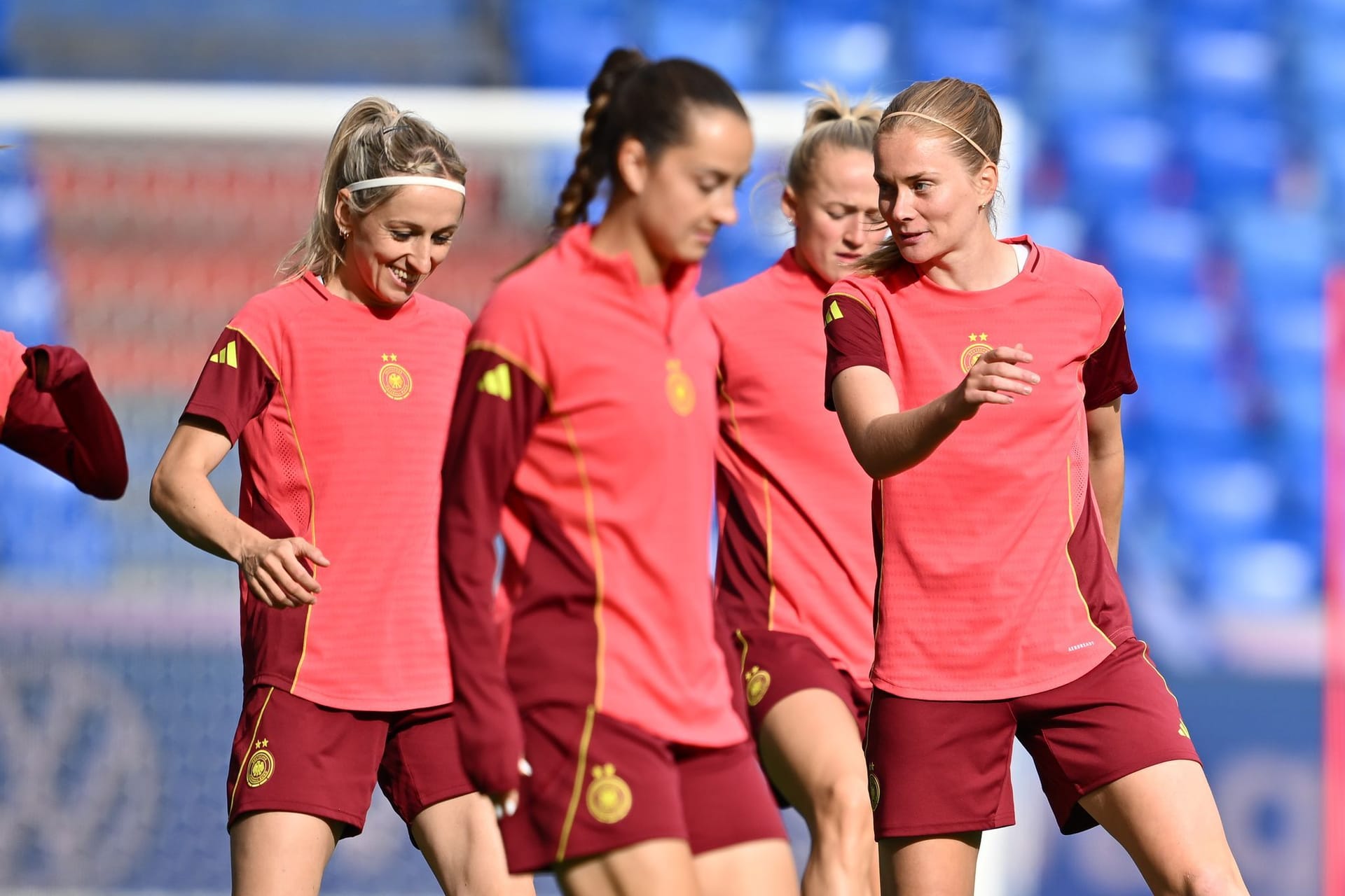 Frauenfußball-EM - Abschlusstraining Deutschland