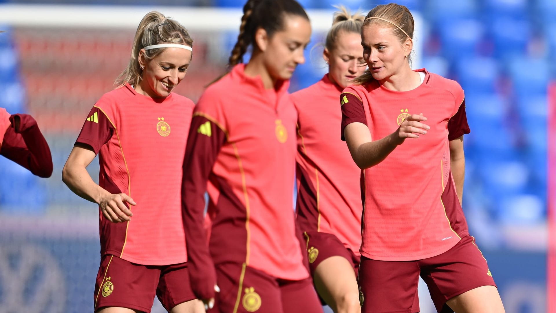 Frauenfußball-EM - Abschlusstraining Deutschland