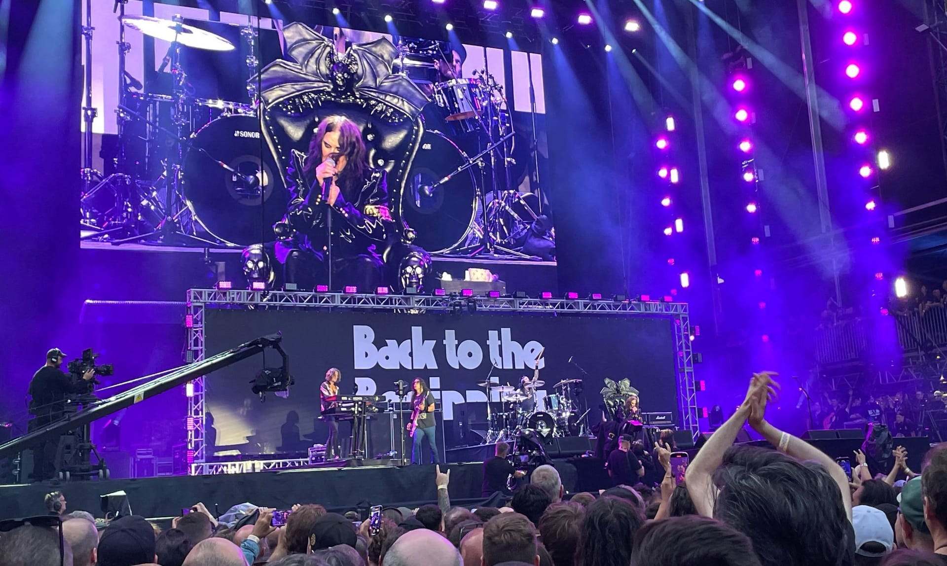 Sein letzter Auftritt: Ozzy Osbourne am 5. Juli 2025 in Birmingham.