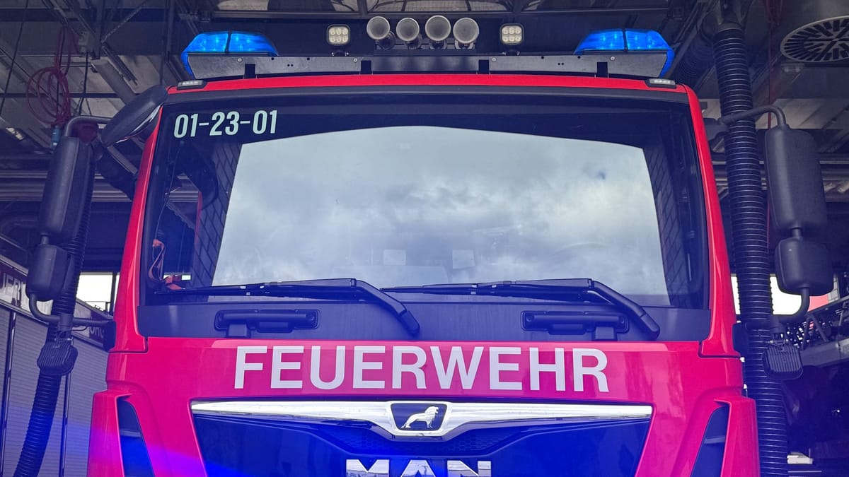 Drei Verletzte bei Hochhausbrand in Münster