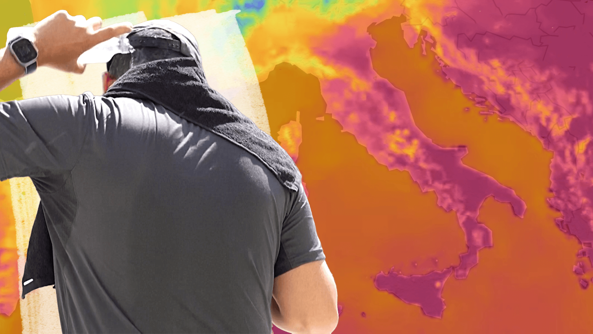 Eine Hitzewelle mit Temperaturen von über 40 Grad hat Süditalien fest im Griff