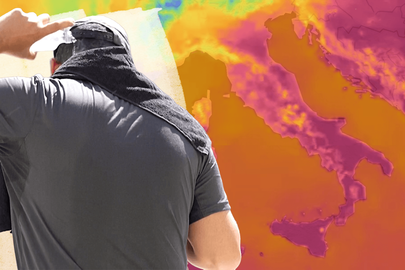 Eine Hitzewelle mit Temperaturen von über 40 Grad hat Süditalien fest im Griff Eine Hitzewelle mit Temperaturen von über 40 Grad hat Süditalien fest im Griff