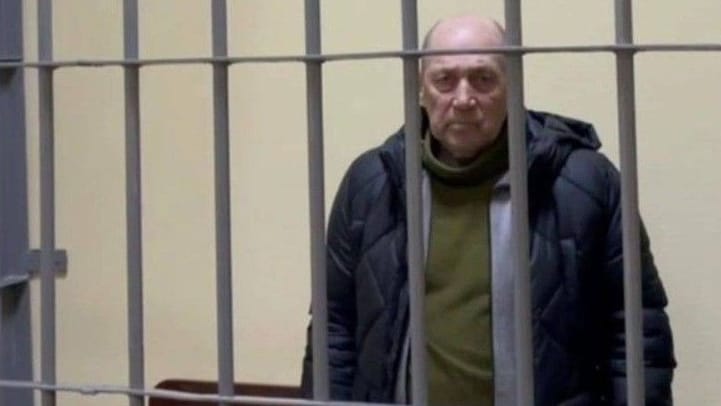 Oleksandr Markov in Gefangenschaft (Archivbild): Der 74-Jährige ist offenbar verstorben. Oleksandr Markov in Gefangenschaft (Archivbild): Der 74-Jährige ist offenbar verstorben.