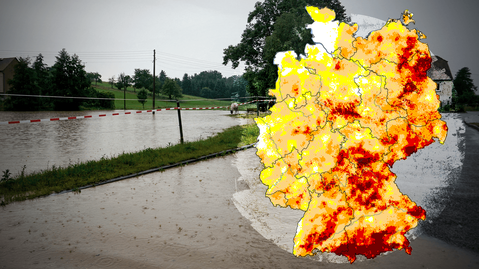 Überschwemmungen trotz Dürre: Wie passt das zusammen?